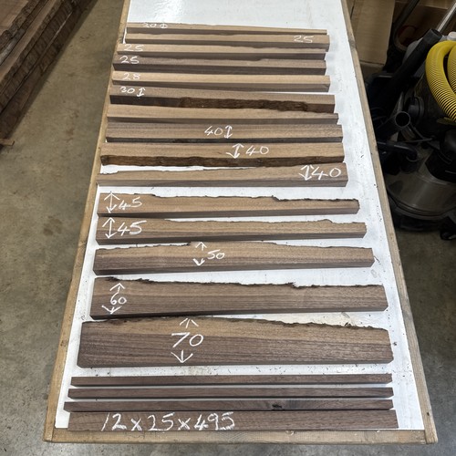 Kiln dried american black - 19,