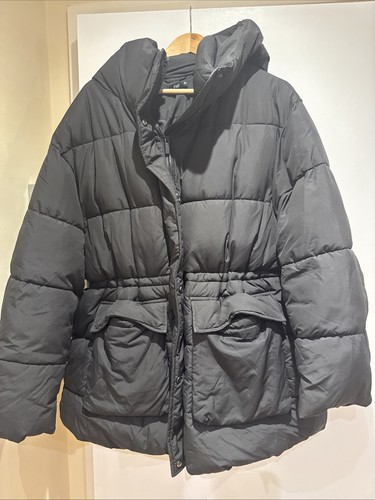 And ladies puffa jacket - and,
