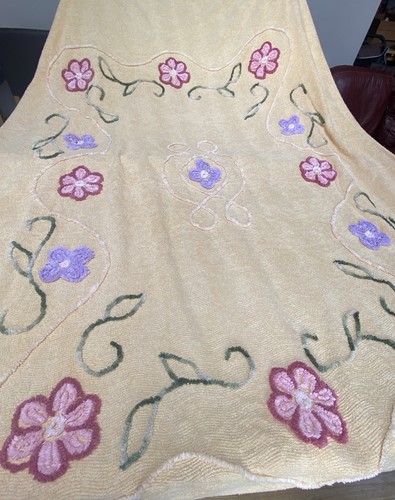 Vintage candlewick bedspread - vintage,