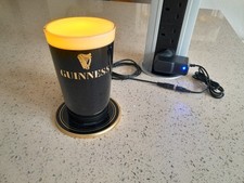 Guinness illuminated bar - illuminated, top