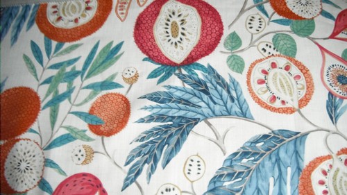 Sanderson fabric jackfruit - sanderson, "jackfruit"