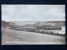 Turbine at Tighnabruaich Pier Argyll & Bute Vintage Postcard M4