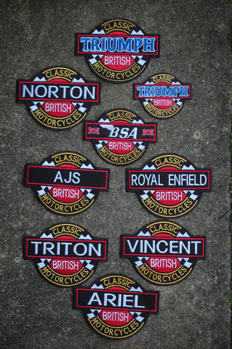 Classic british bikes - british,