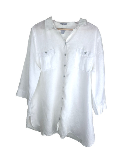 Chico 100 linen blouse - chico's,