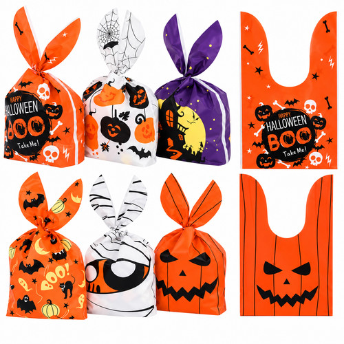 Halloween treat bags - halloween,