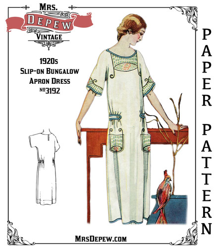1920s vintage sewing pattern - vintage,