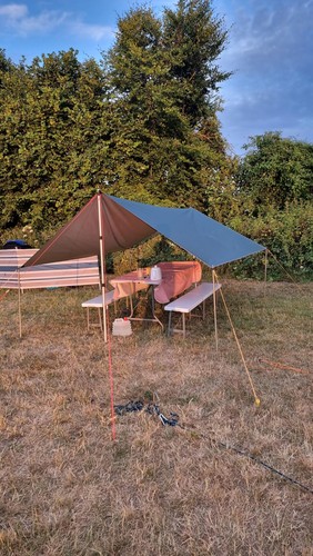 Camping tarp poles hammock - camping,