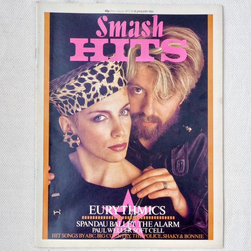 Smash hits magazine vintage - smash,