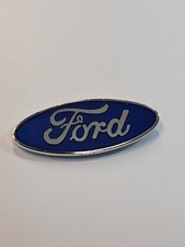 Ford Logo Lapel Pin Blue &