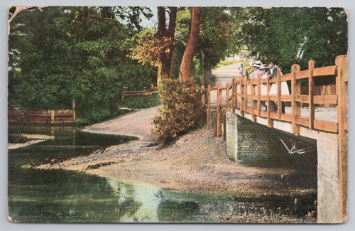 Postcard antique newtown - postcard,