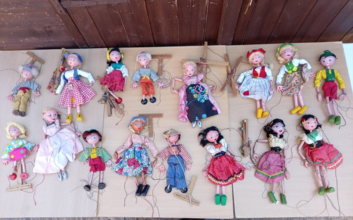 Vintage pelham puppets - pelham, bundle