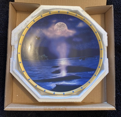 Moonlight fantasy plate - moonlight,
