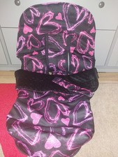 Gorgeous Custommade Bugaboo Donkey 5 Seat Liner, Footmuff, Apron, Mattress Cover