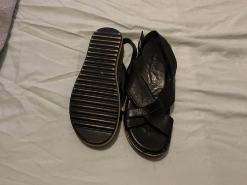 Black hush puppies - hush, sandles