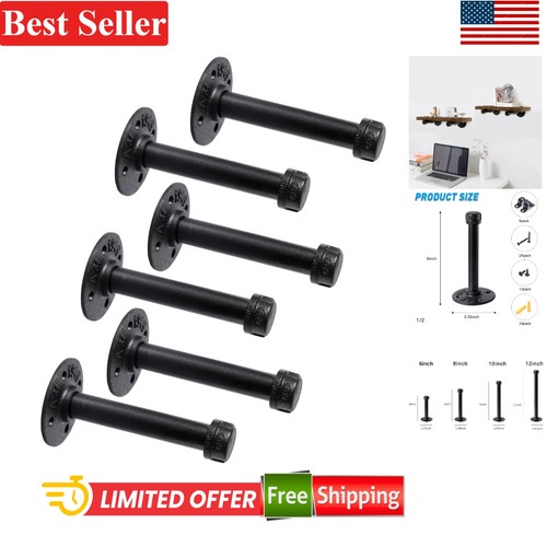 Inch black iron pipe - inch, shelf