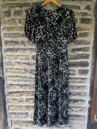 Lipsy london black floral maxi - lipsy,