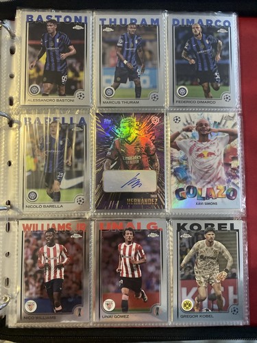 Football trading card job - football, lot