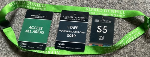Alfred dunhill links - dunhill, golf