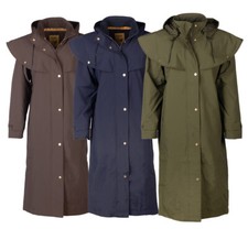 Ladies Full Length Riding Coat Winter Equestrian Jacket Womens Coats Rydale