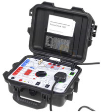 Seaward Power Check 1557 calibration checkbox