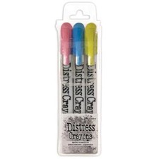 Tim Holtz Distress Crayons Pearl Set - Holiday Set# 2
