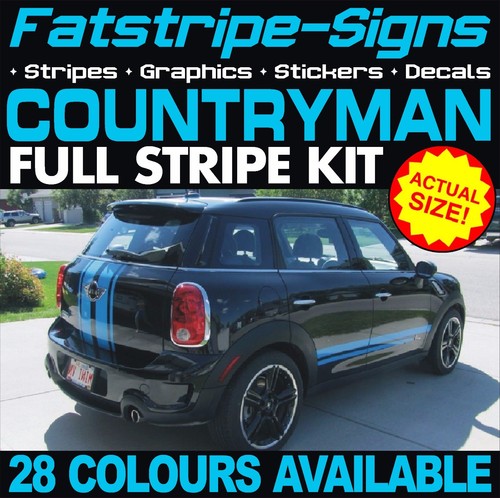 Fit mini countryman stripes - to,