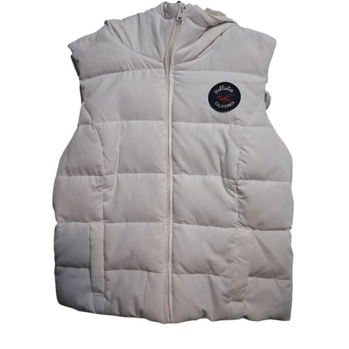 Hollister puffer vest large - puffer,