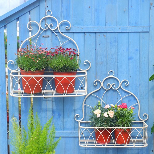 Outdoor wall planters - wall, set