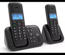 BT 3960 Cordless Landline House Phone, Nuisance Call Blocker, Twin Handset Pack