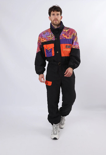 Vintage ski suit - 90's, golden