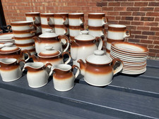 Retro Steelite Dinner Service Autumn Gold 89 Pieces.CAFE.PUB.Restaurant.