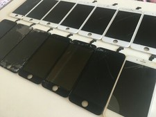 Job Lot of 5pcs iPhone 6 genuine Cracked Screens Smashed Glass LCD working