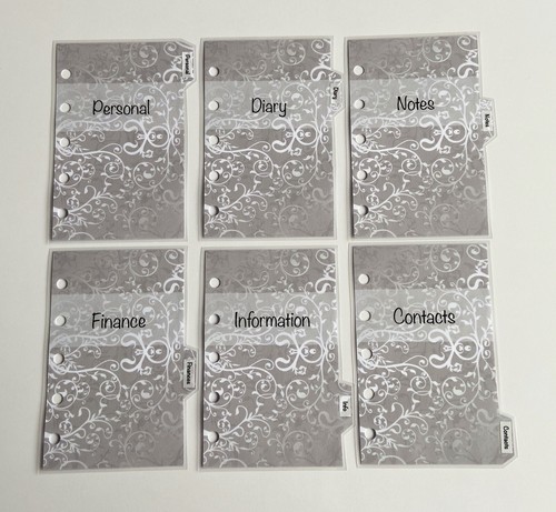 Filofax mini sized dividers - filofax,