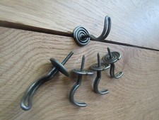 Rustic Mug cup hooks vintage retro old style Kitchen hanging hooks pegs Antique