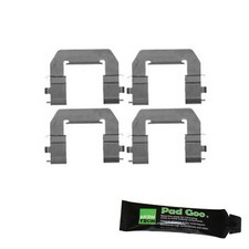 Front brake pad fitting - fitting, kit