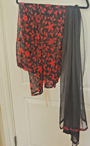 Chiffon churidhar kameez - chiffon,
