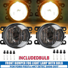 A Pair For Ford Fiesta MK7 Zetec 2008-2017 Front Bumper Fog Light Lamp 1209177