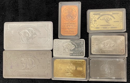 8pc fake bullion - 8pc,