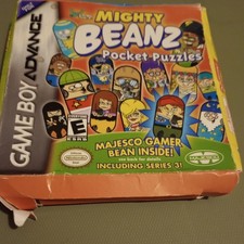 Mighty Beanz Pocket Puzzles Nintendo GBA Gameboy advance