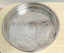 Silver Plated Tray Falstaff