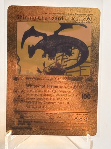 Shining charizard silver foil - shining,