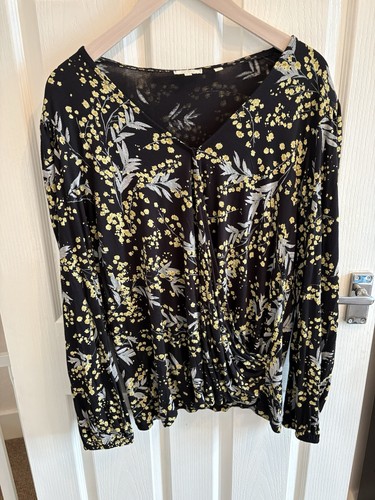 Fat face floral wrap front - fat,