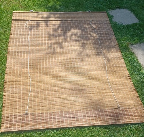 Vintage bamboo roller - bamboo,