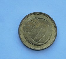 Brass token featuring - token,