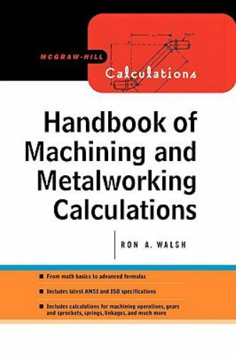 Handbook machining and - handbook,