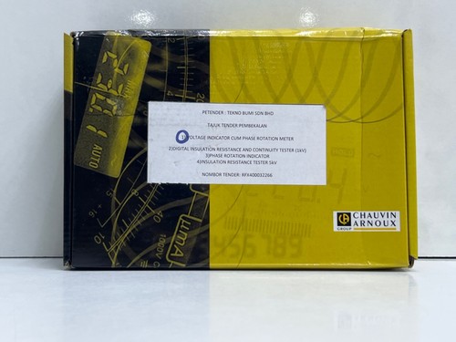 Chauvin arnoux a773 - c.a773, safety