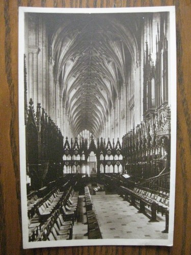 The choir looking west - the,