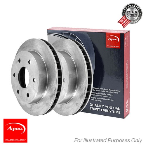 Brake discs vented for - 2x,
