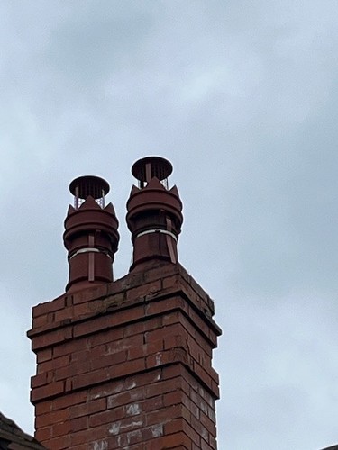 Crown chimney pot cowl - crown,