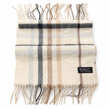 Burberry Lambswool Check Scarf